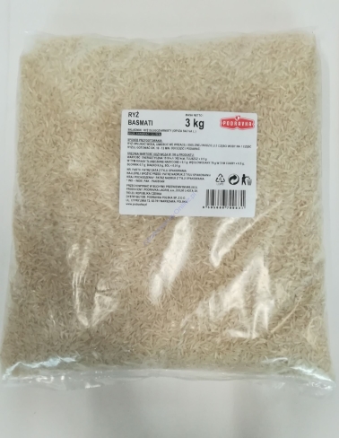 Ryż Basmati 3kg Podravka