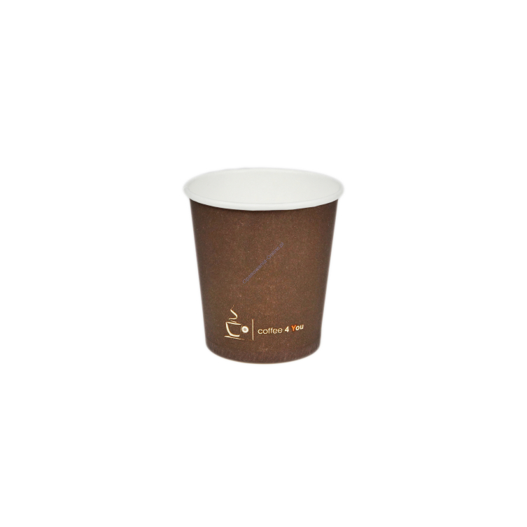 Kubek papierowy 100ml Coffee For You C4U 100 szt Kram